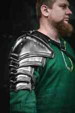 Medieval Single pauldron, shoulder armor for medieval cosplay larp clothing picture