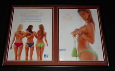 2014 DirecTV Bikini Models Framed 12x18 ORIGINAL Advertising Display picture