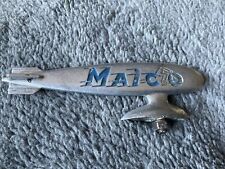 A RARE VINTAGE MAICO BICYCLE MASCOT FOR FENDER DOUBLE SIDED. picture