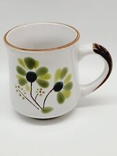 Sunnycraft Stoneware Mug - Brown Flowers (21123 Korea) Hand Decorated picture