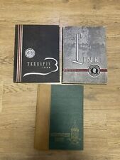1940s And 50s  Vintage Teacher College High School Yearbook Lot Of 3 picture