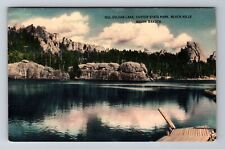 Black Hills SD-South Dakota, Sylvan Lake, Custer St Park Vintage c1919 Postcard picture