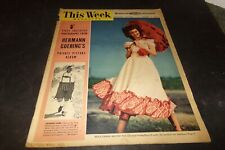 Vintage This Week Magazine Hermann Goering Private Picture Album Lily Pons 1949 picture