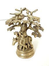 Buddha Tree Of Life Bodhi Chinese Sculpture Antique Vintage Bronze picture