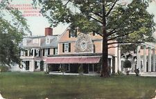 Vintage Postcard Newport Rhode Island Oakland Farm Alfred Vanderbilt 1909 picture