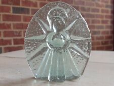 Lovely VINTAGE Art GLASS ANGEL Paperweight MAKER??? picture