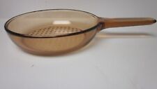 Vintage Corning Vision Ware France 7” Skillet Waffle Bottom Frying Pan picture