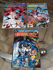 Bloodlines 1993 DC Annual Lot - Eclipso #1 / Hawkman #1 / Lobo #1 picture