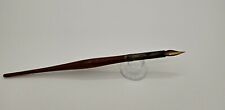 Antique Fountain Dip Pen With Spencerian No. 42 Gold Nib picture