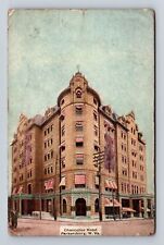 Parkersburg WV-West Virginia, Chancellor Hotel Advertise Vintage c1907 Postcard picture