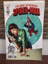 PETER PARKER: THE SPECTACULAR SPIDER-MAN #1 - VARIANT ADAM KUBERT SIGNED W/ COA picture