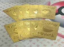 10 MYSTERY Gold Foil Pokémon Fan Art Card Lot  picture