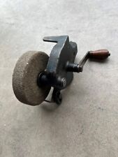 ANTIQUE HANDLE CRANK GRINDING / POLISHING / SHARPENING WHEEL (CP2007169) picture