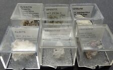 Group of 6 Nice Thumbnail Minerals- Mineral Specimens for Sale picture