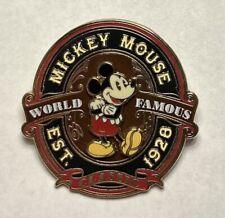 Disney - Mickey Mouse - World Famous - Est. 1928 Classic 3D Pin picture