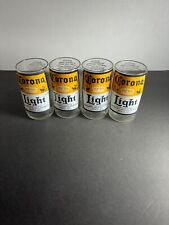 Corona Light Glasses Made From Real 12z Bottles Set of 4 Vintage picture