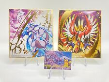 Pokemon Mewtwo Ho-oh Official Shikishi Paper Art Card Collection Unopened 2set picture