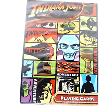 Indiana Jones Adventure Icons Cartamundi Playing Card Deck New Factory Sealed picture
