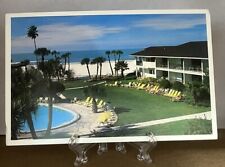 Clearwater Beach Hotel And Gardens Florida Swimming Pool Vintage Postcard picture