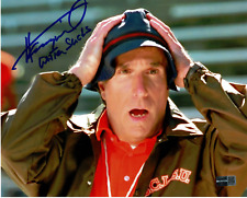 Henry Winkler in Waterboy autographed 8x10  Photo Steiner Hologram picture