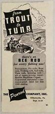 1949 Print Ad Ace Rod Fishing Lures The Penrod Co. Gilbertsville,PA picture