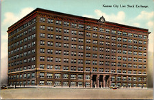 Kansas City Live Stock Exchange, Missouri, Vintage Postcard picture