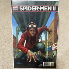 Spider-Men II #1 1:10 Nelson Variant Miles Morales Spider Verse High Grade Key picture