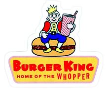 Burger King Vintage 1966 Sticker (Reproduction) picture