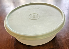 Vintage Tupperware 1842 Modular Bowl Clear with Seal Lid picture