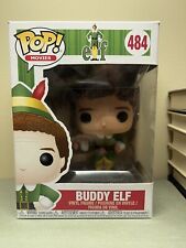 Funko POP Movies: Elf - Buddy Elf [w/ Maple Syrup] #484 - Vaulted w/ Protector picture