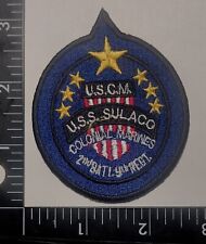 U.S.S USS Colonial Marines U.S.C.M. Embroidered Iron on Quality Patch Fast Ship picture