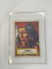 1952 Topps Look 'N See #96 Tecumseh Indian Chief picture