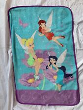 Small Vintage Tinkerbell Blanket 43”x29” picture