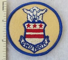 GWU ROTC PATCH GEORGE WASHINGTON UNIVERSITY US AIR FORCE Vintage USAF ORIGINAL picture