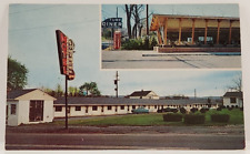 Postcard Southern Motel and Turf Diner Charles Town, West Virginia c1950's picture