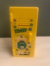 Vtg Yellow M&M's /Skittles Team Locker/Bank Collector's Candy Container Pre-Owne picture
