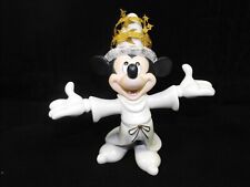 DISNEY LENOX MICKEY'S MAGIC MOMENT FIGURINE 24K GOLD ACCENTS IVORY FINE CHINA picture
