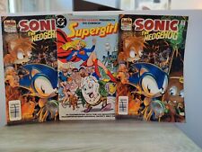 Comics Books  DC American Honda Supergirl  Archie series Sonic the Hedgehog x 2 picture