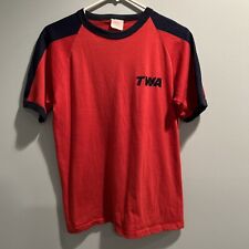 Rare Vintage TWA Trans World Airlines Shirt picture