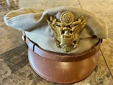 ORIGINAL WWII USAAF OFFICER CRUSHER CAP Luxenberg picture