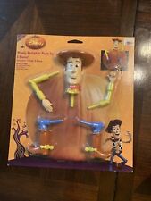 NEW Disney Pixar Toy Story Woody Pumpkin Push In Halloween Decor Read RARE picture