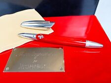 MONTEGRAPPA FERRARI LIMITED EDITION SILVER/RED ROLLERBALL PEN ISFBFBSR  250 MADE picture
