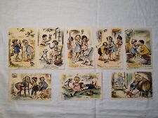 CPA Germaine Bouret Lot of 8 Cards MD Edition Paris Series Unspecified picture