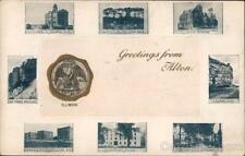 Greetings from Alton,IL Madison County Illinois Franz Huld Company Postcard picture