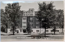 RPPC Davis Hall at Carleton College in Northfield Minnesota Real Photo Postcard picture