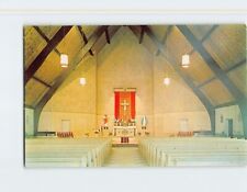 Postcard Interior St Helena Church Weirs Beach New Hampshire USA picture