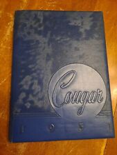 1951 Caldwell High School Yearbook Caldwell Idaho Cougar Blue lots of fun picture