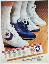 1983 Sears Roebuck Converse Shoes Olympic Vtg Print Ad Man Cave Poster Art 80's picture