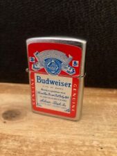 Vintage My-Lite Flip Top Budweiser Cigarette Lighter As Is Untested picture