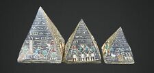 UNIQUE ANCIENT EGYPTIAN SET of Egyptian Pyramid Heavy Stone picture